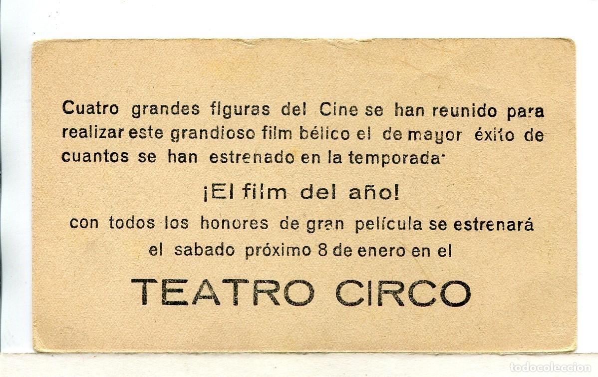 Cine: BAJO DOS BANDERAS, con Claudette Colbert. - Foto 2