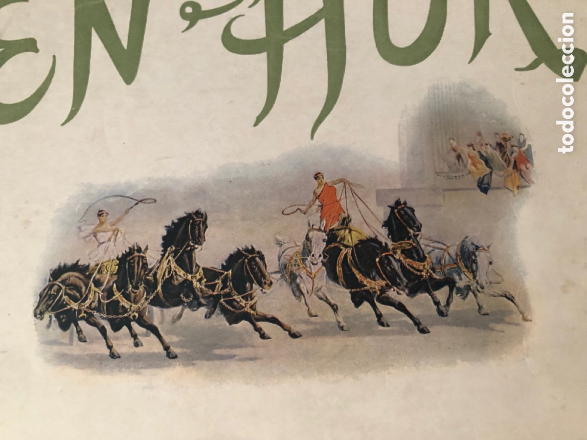 Cine: Programa de teatro estreno Ben hur en 1900 - Foto 3