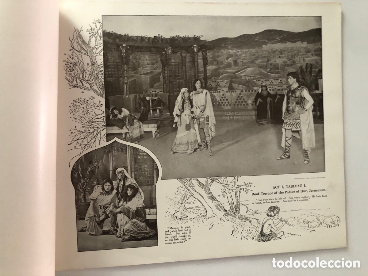 Cine: Programa de teatro estreno Ben hur en 1900 - Foto 10