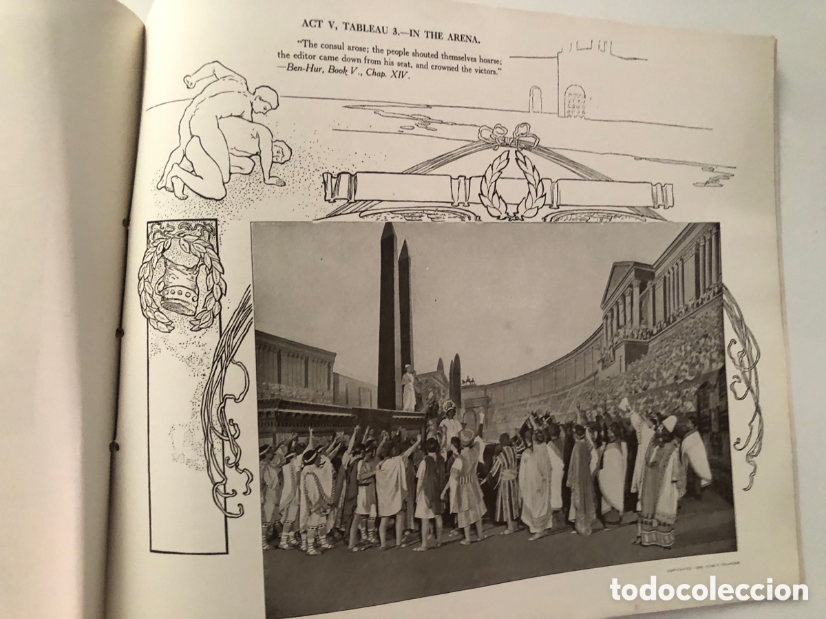 Cine: Programa de teatro estreno Ben hur en 1900 - Foto 23