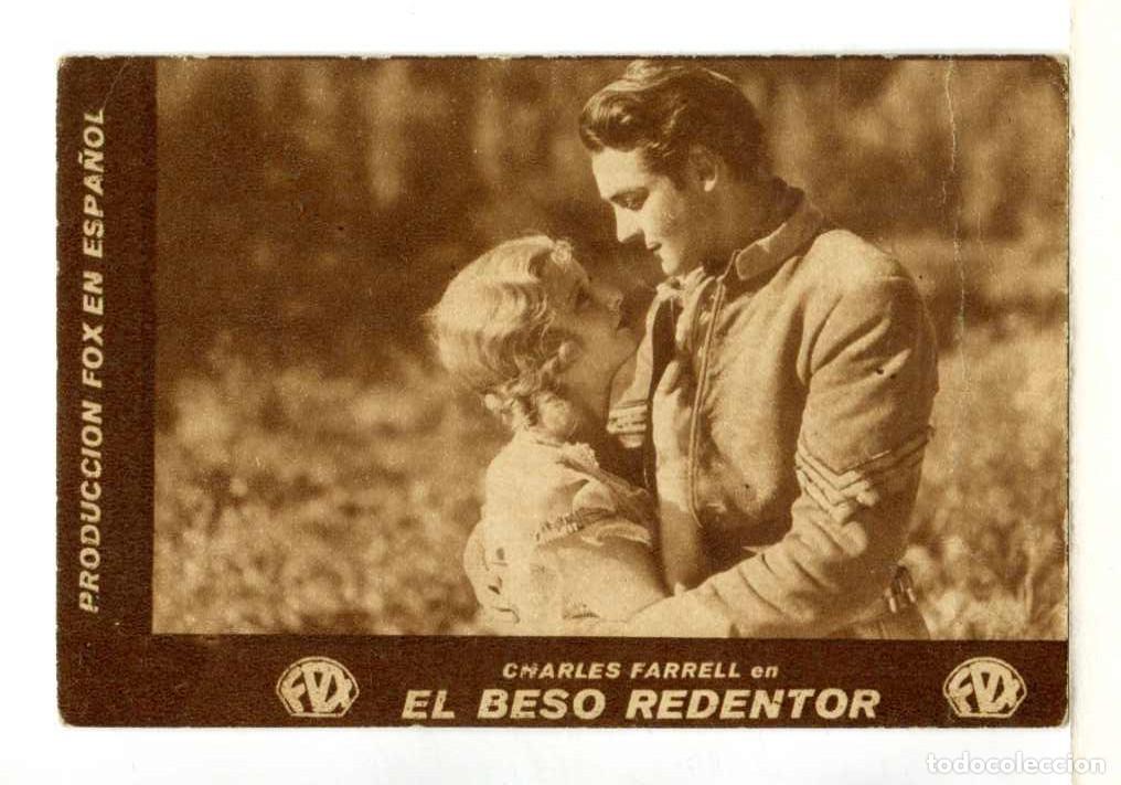  Flyers Publicitaires de films Anciens: EL BESO REDENTOR, con Charles Farrell.