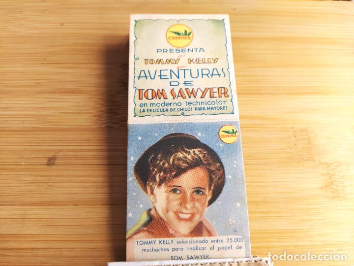 Cinema: AVENTURAS DE TOM SAWYER-TOMMY KELLY-PROGRAMA DE CINE DESPEGABLE-VER FOTOS-(105.402)