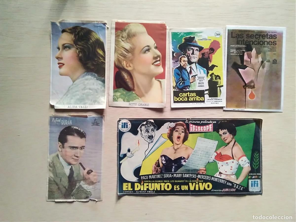 Cine: LOTE DE 21 PROGRAMAS DE CINE - Foto 2