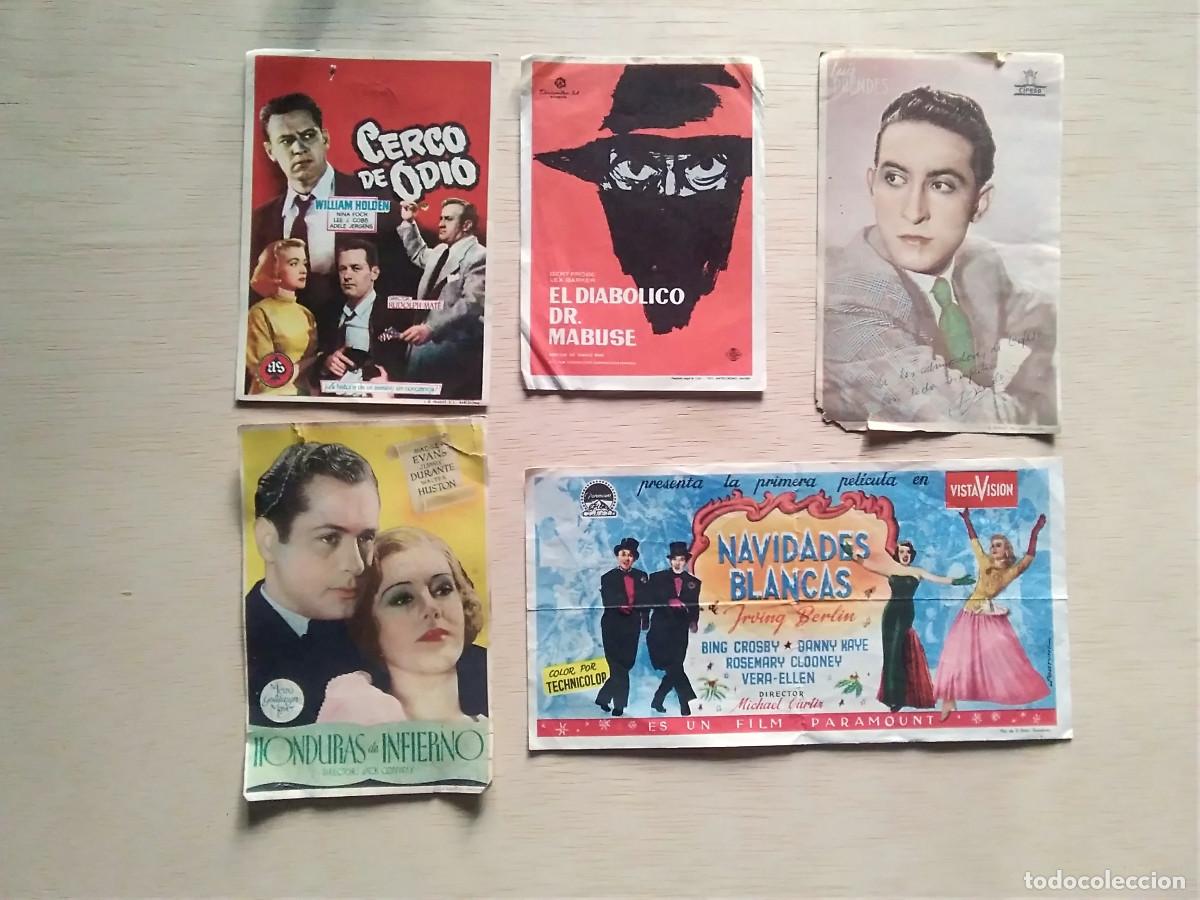 Cine: LOTE DE 21 PROGRAMAS DE CINE - Foto 4