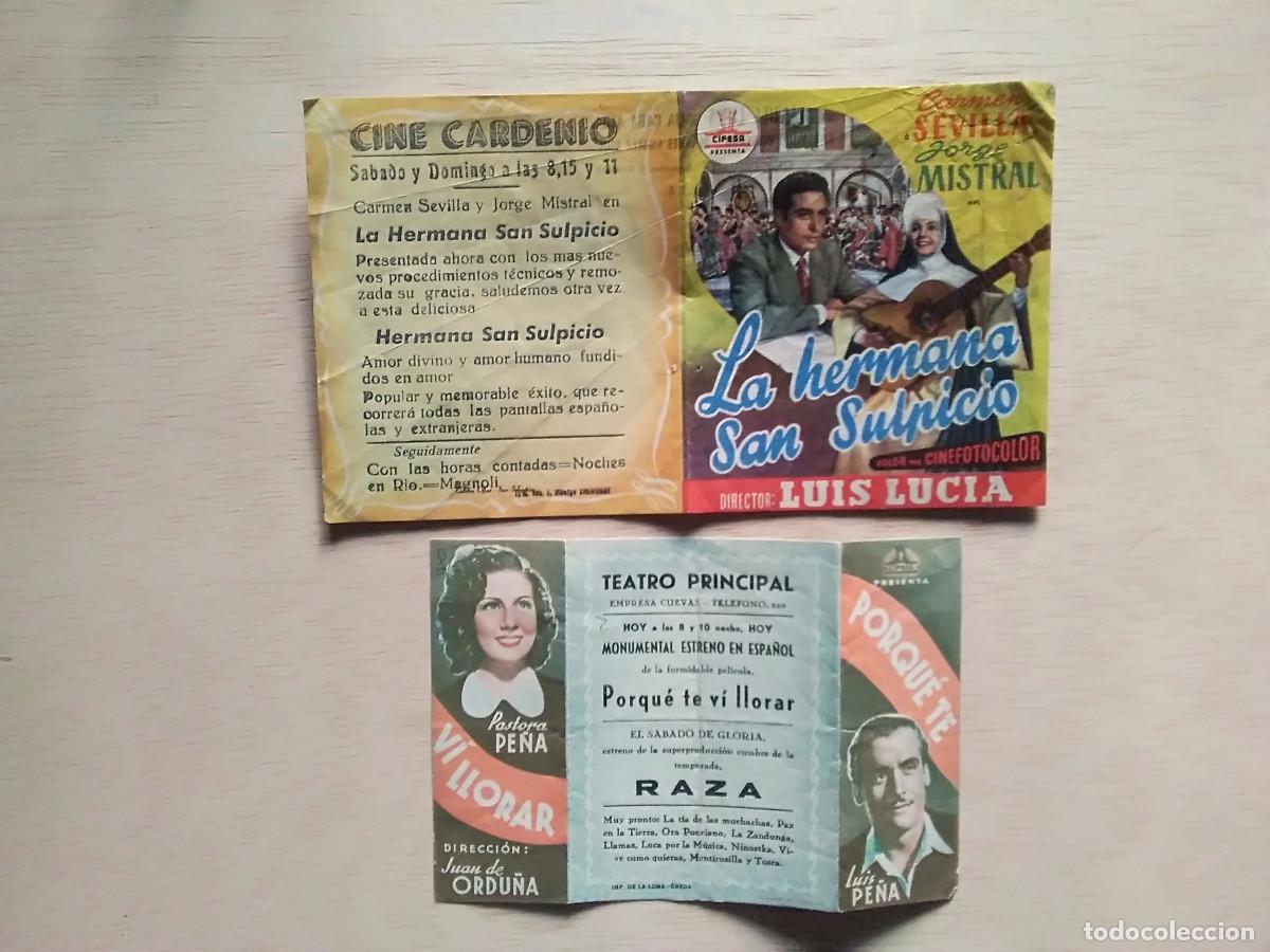 Cine: LOTE DE 21 PROGRAMAS DE CINE - Foto 10