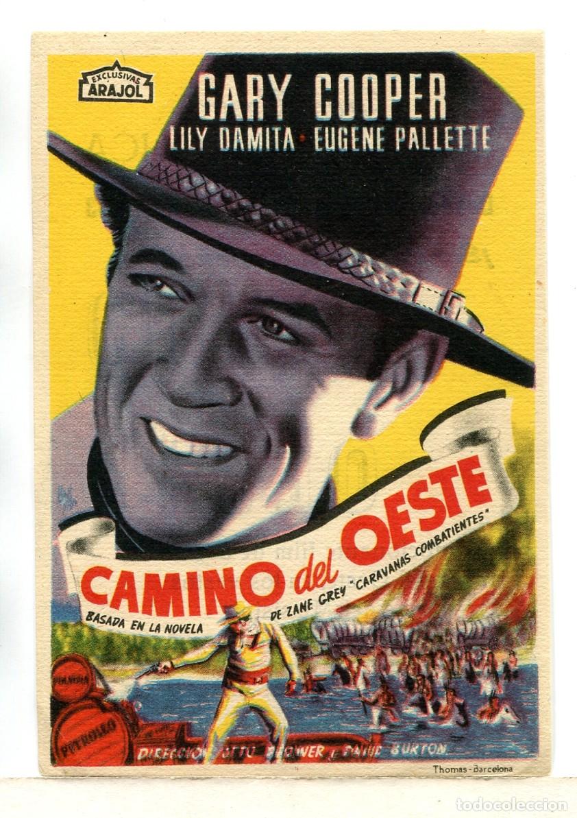 Cine: CAMINO DEL OESTE, con Gary Cooper. - Foto 1