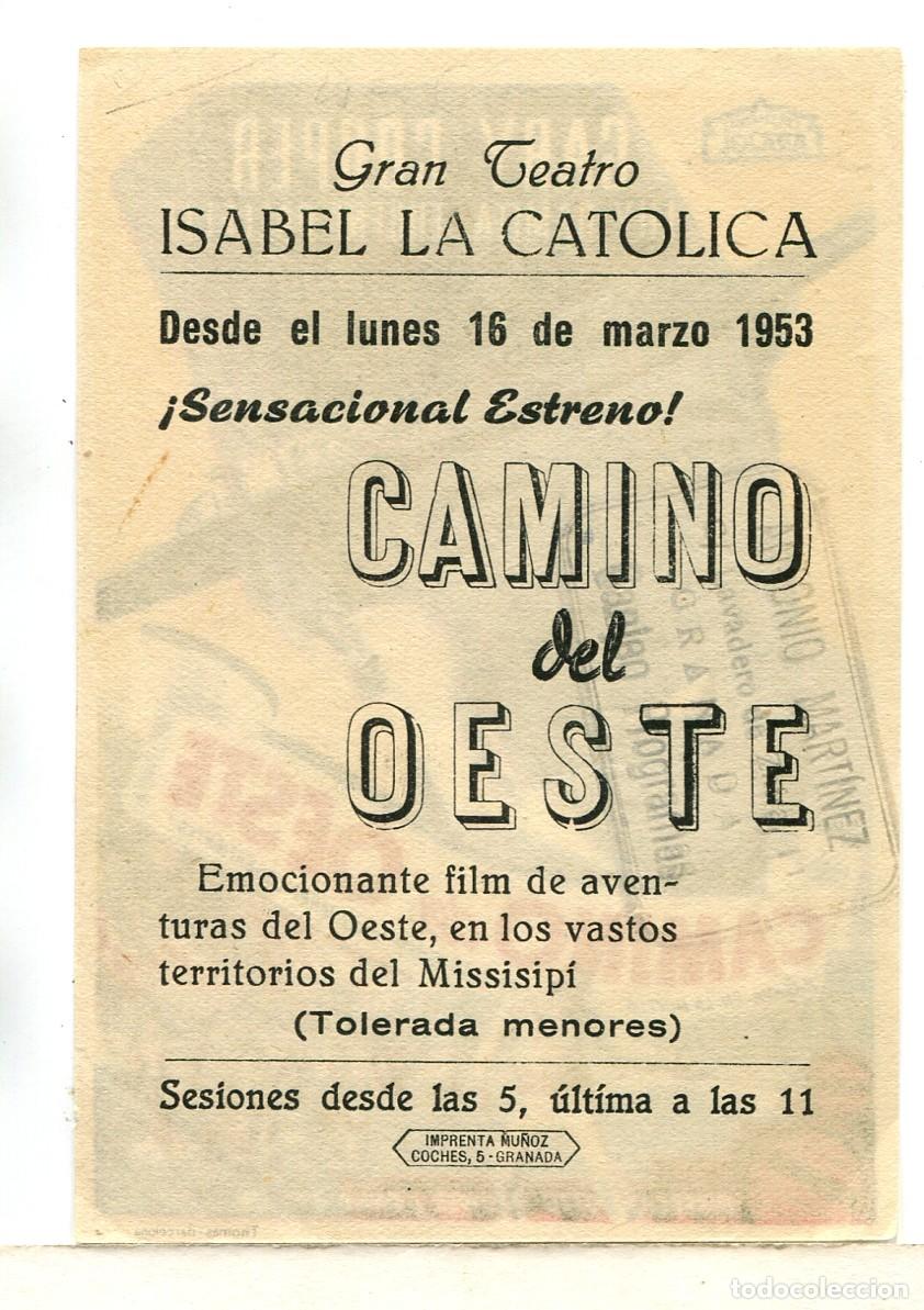 Cine: CAMINO DEL OESTE, con Gary Cooper. - Foto 2