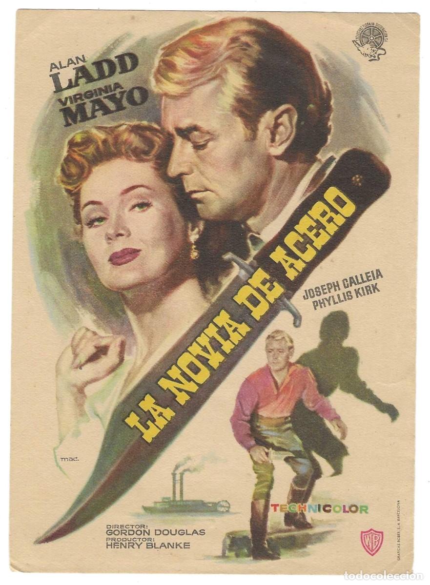 Cine: Programa Cine. La Novia de Acero. Alan Ladd. 19-1675 - Foto 1