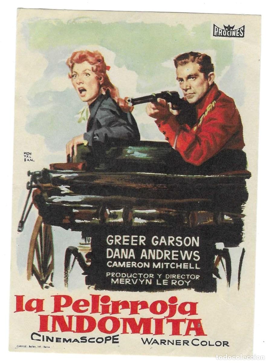Cine: Programa Cine. La Pelirroja Indomita. Greer Garson. 19-1684 - Foto 1