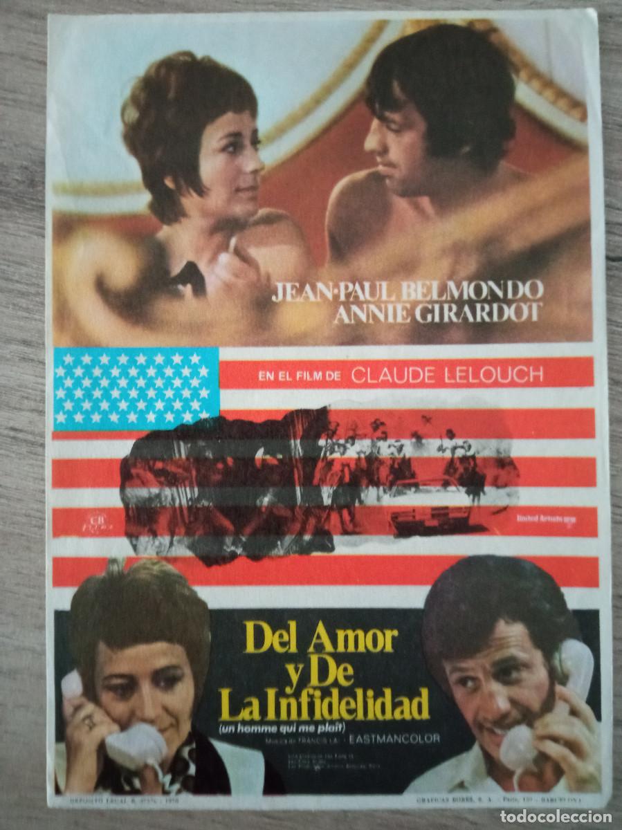 Kino: DEL AMOR Y DE LA INFIDELIDAD, JEAN PAUL BELMONDO
