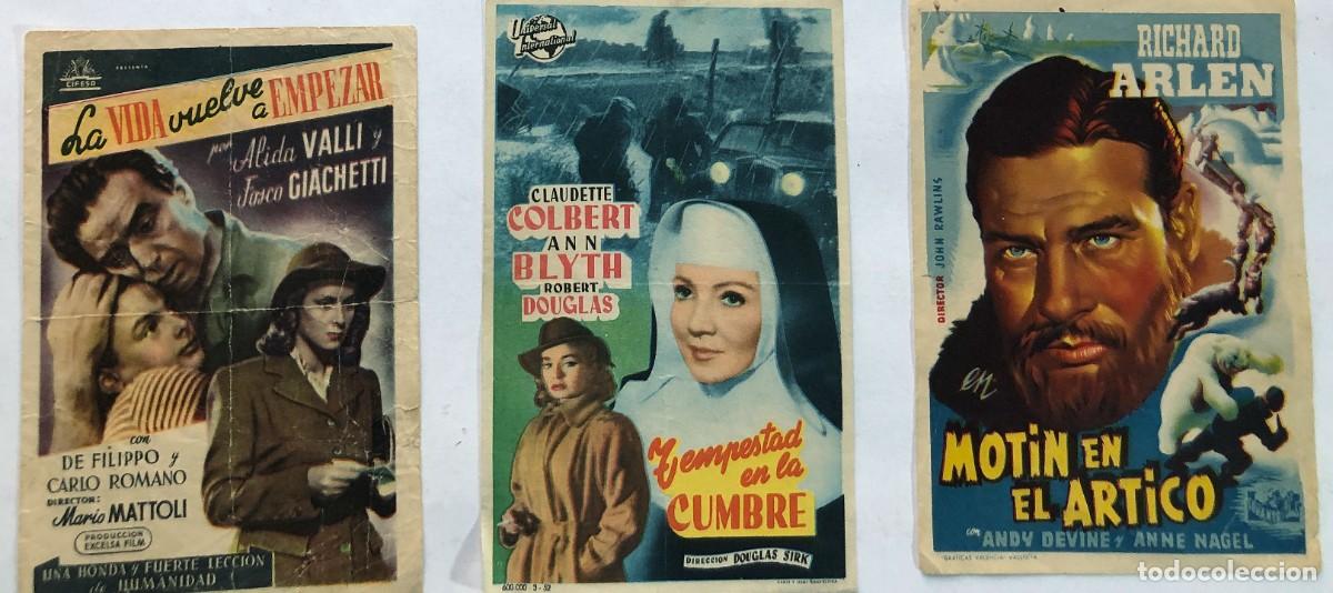 Cine: 6 PROGRAMAS DE CINE / JUANA DE ARCO / DUELO AL SOL / EL RAPTO DE LAURA - Foto 4