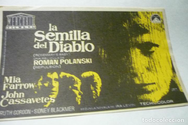 Cine: programa la semilla del diablo.-mia farrow - Foto 1