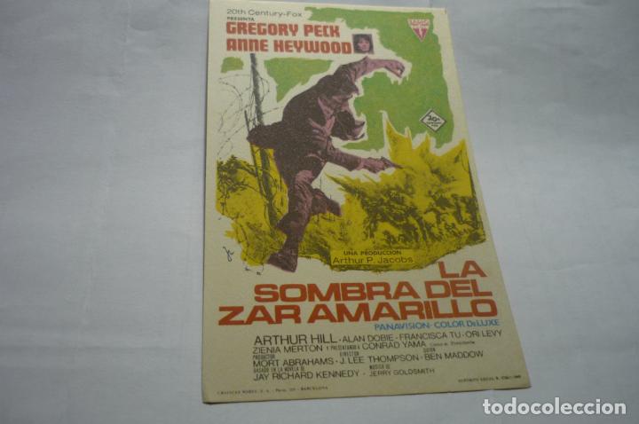 Cine: PROGRAMA LA SOMBRA DEL ZAR AMARILLO,.GREGORY PECK - Foto 1