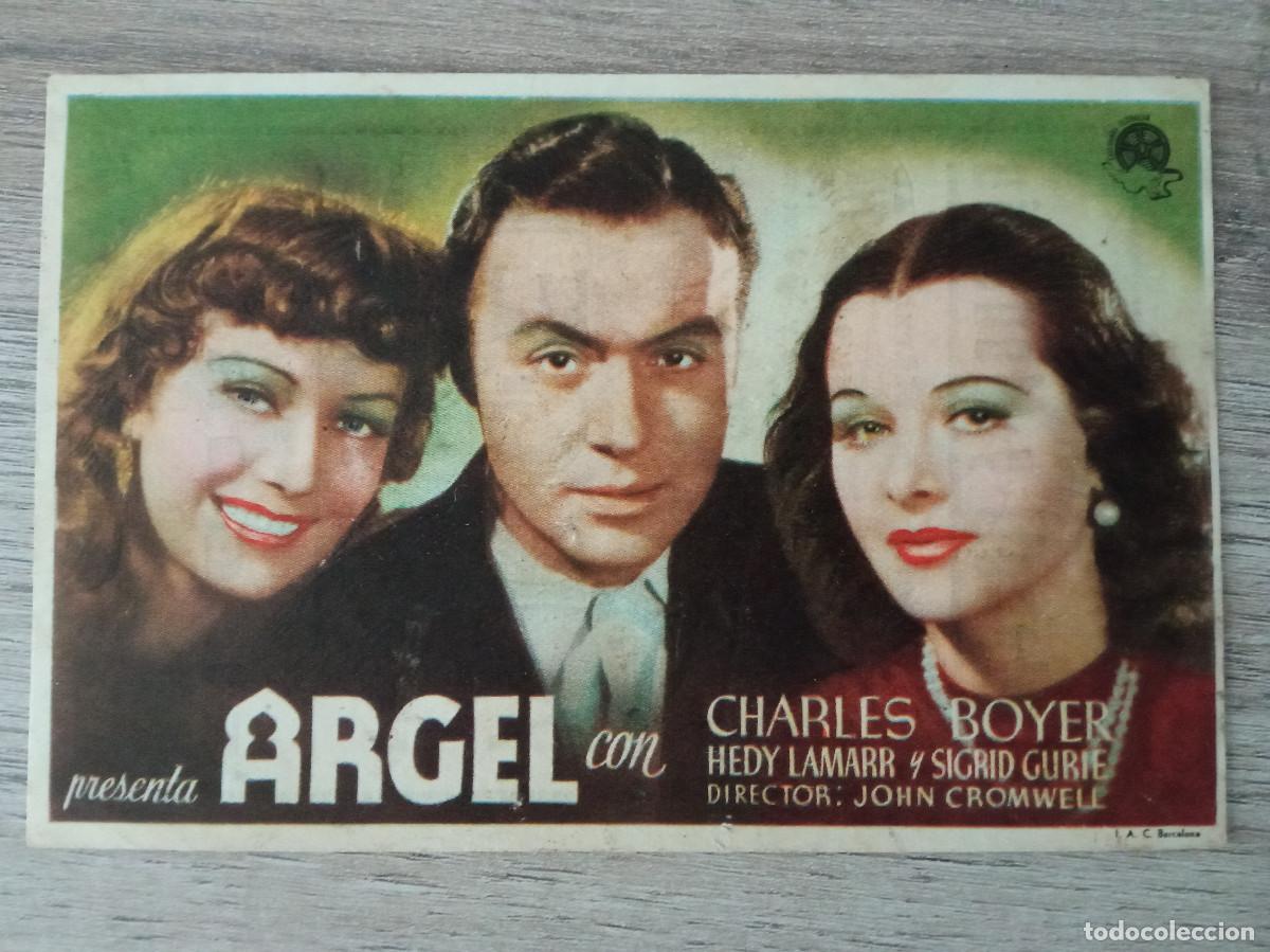 Cine: ARGEL, CHARLES BOYER, CINES SUDANELL Y MONTOLIU, LERIDA, 1946
