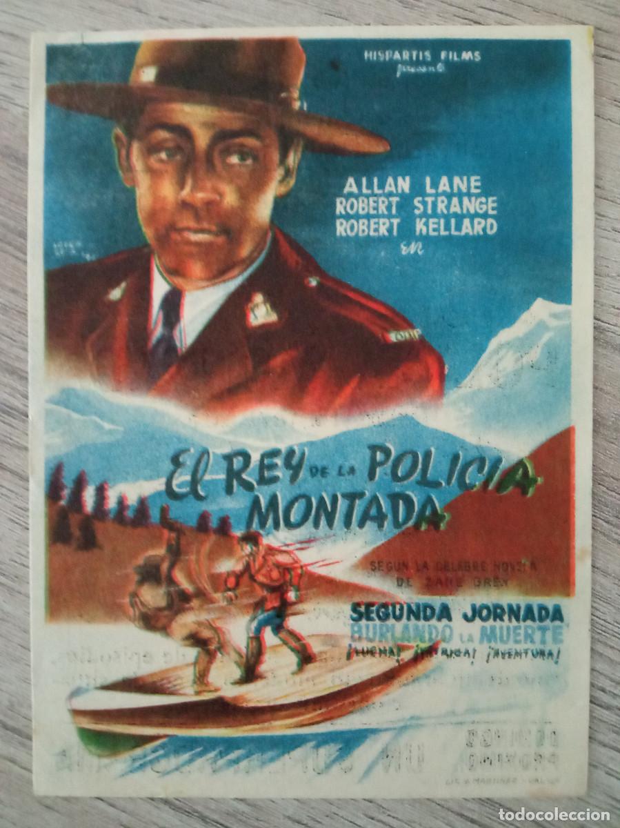 Kino: EL REY DE LA POLICIA MONTADA, ALLAN LANE, LA LIRA HOGAR DEL PRODUCTOR