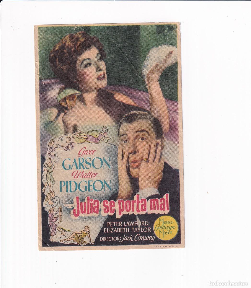 Cine: JULIA SE PORTA MAL .- GREER GARSON - Foto 1