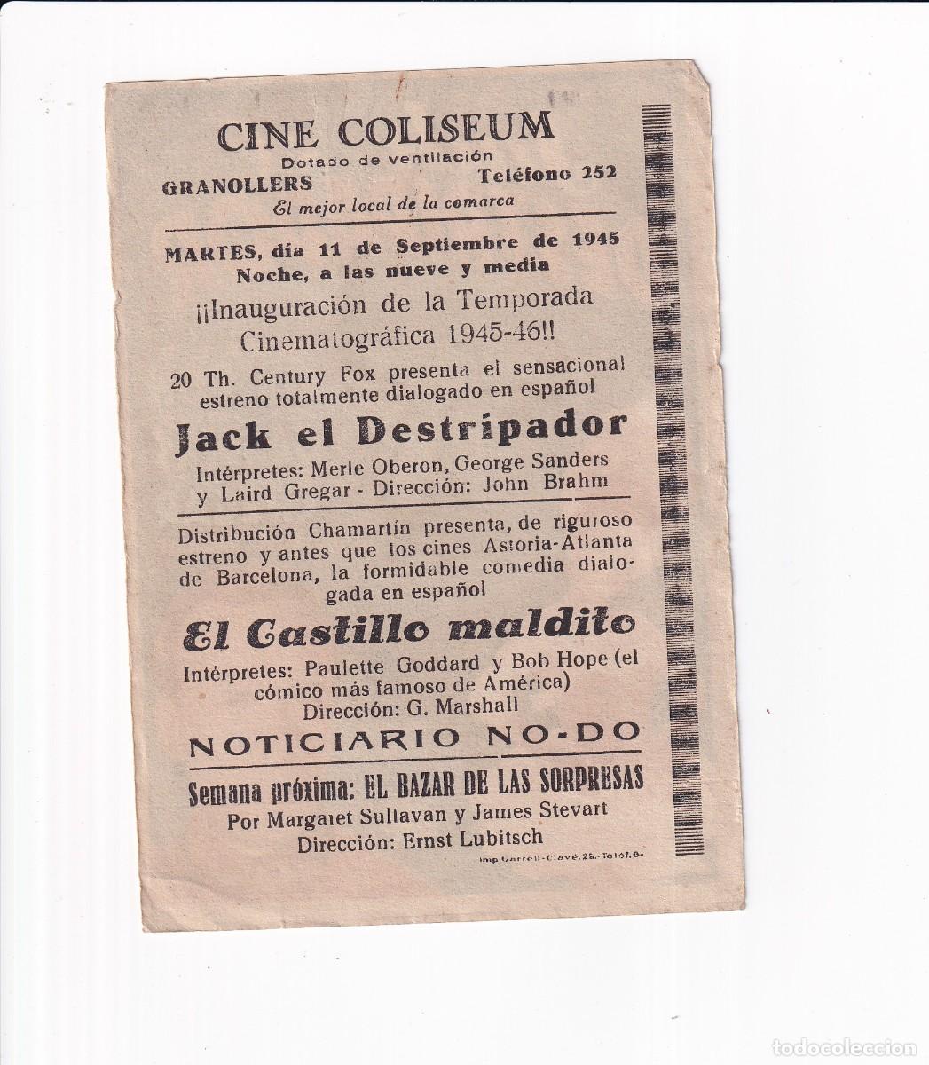 Cine: JACK EL DESTRIPADOR .- MERLE OBERON - Foto 2