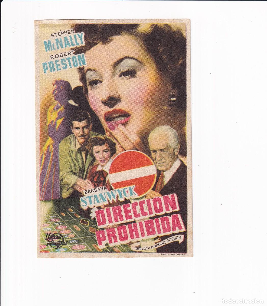 Cine: DIRECCION PROHIBIDA .- STEPHEN McNALLY - Foto 1