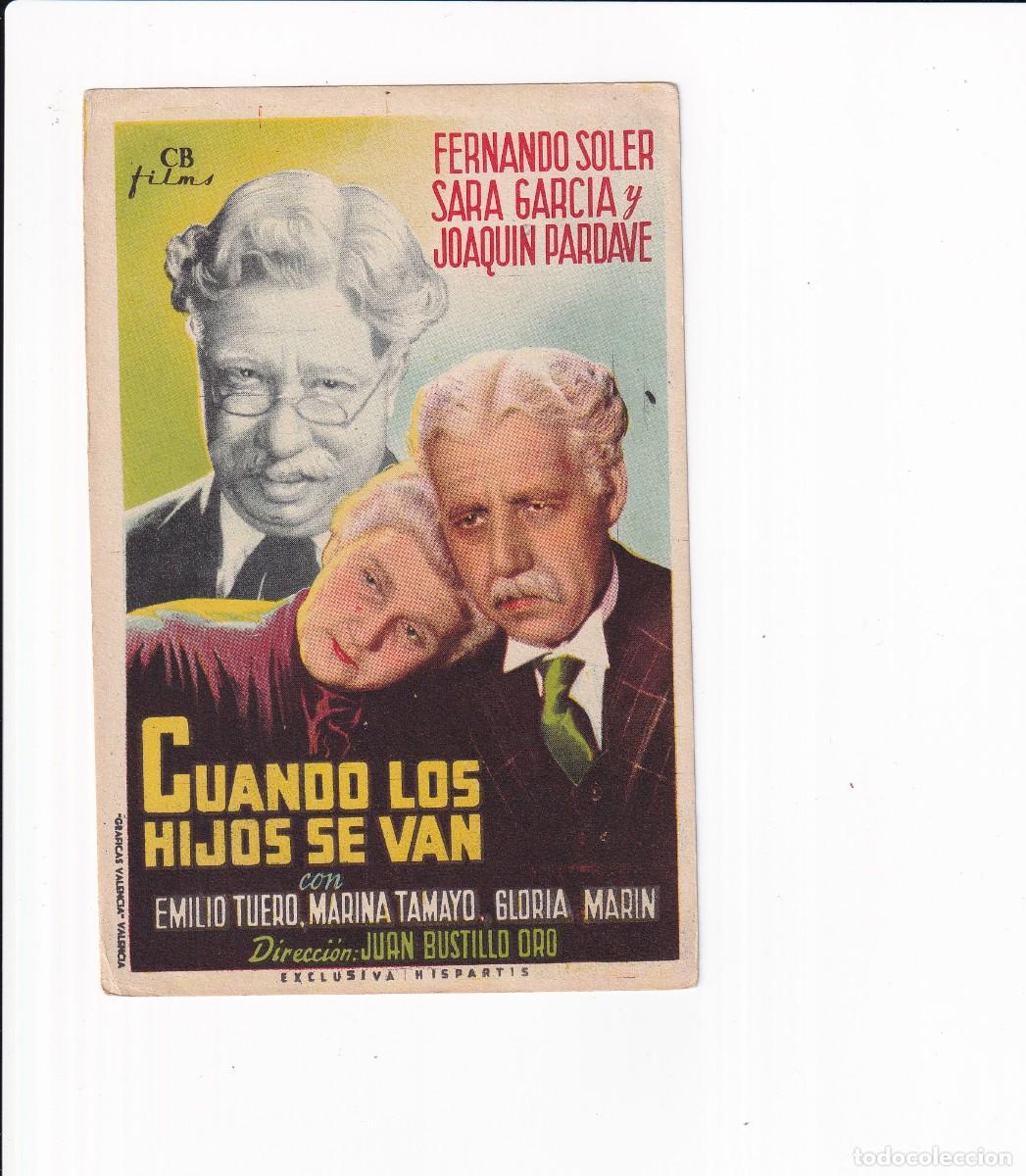 Cine: CUANDO LOS HIJOS SE VAN .- FERNANDO SOLER - Foto 1