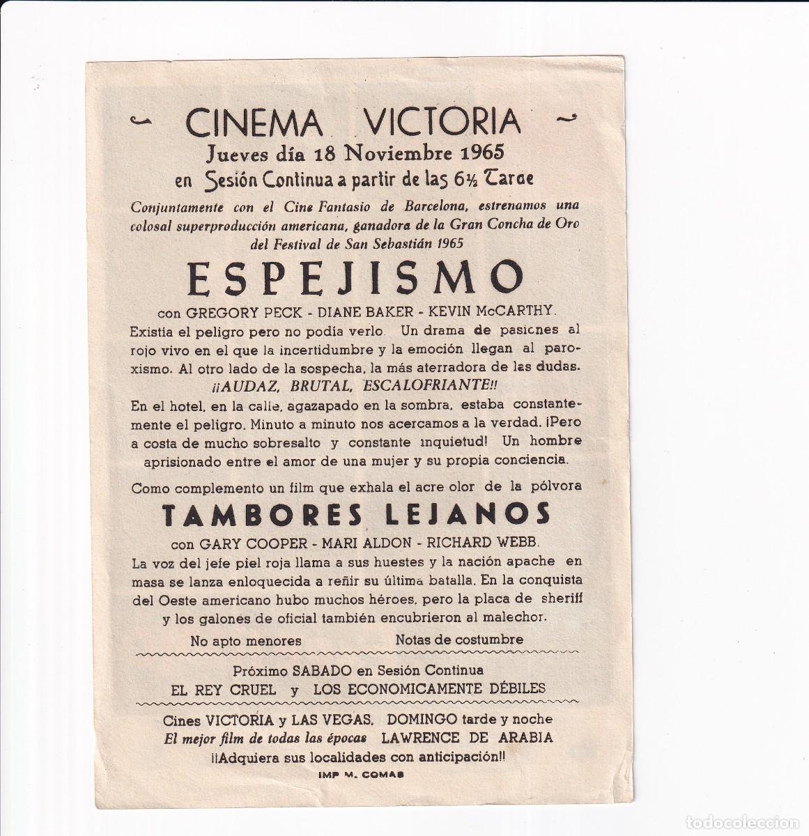 Cine: ESPEJISMO .- GREGORY PECK - Foto 2