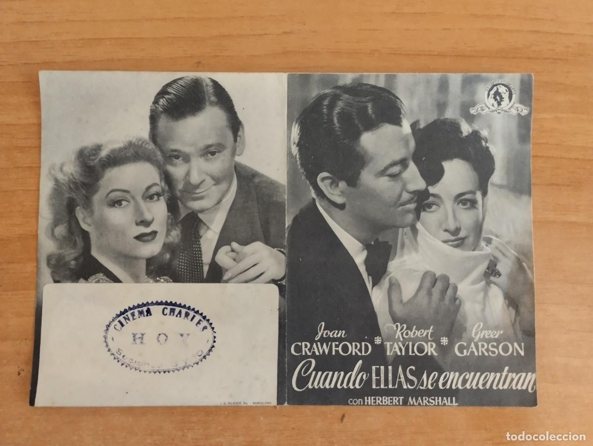 Cine: W-- PROGRAMA DE CINE -- CUANDO ELLAS SE ENCUENTRAN - - Foto 1