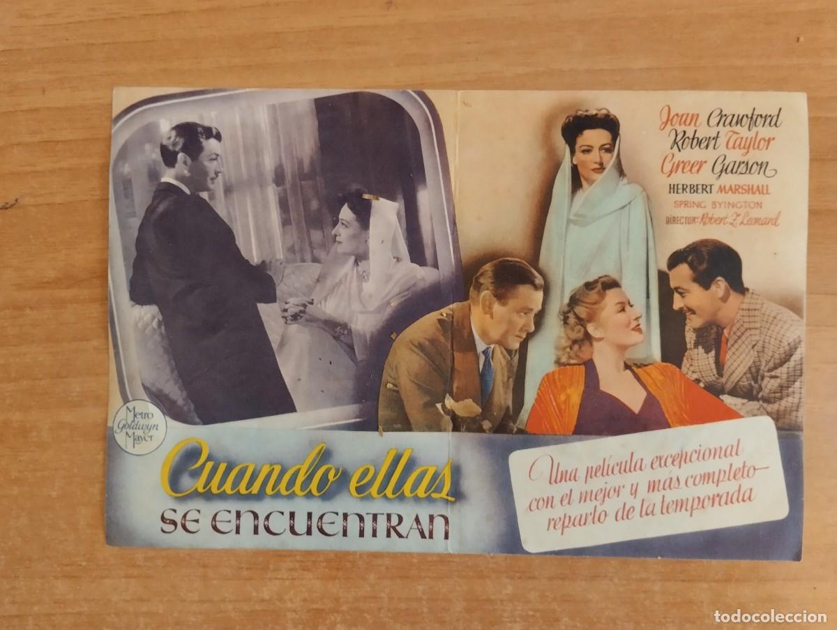 Cine: W-- PROGRAMA DE CINE -- CUANDO ELLAS SE ENCUENTRAN - - Foto 2