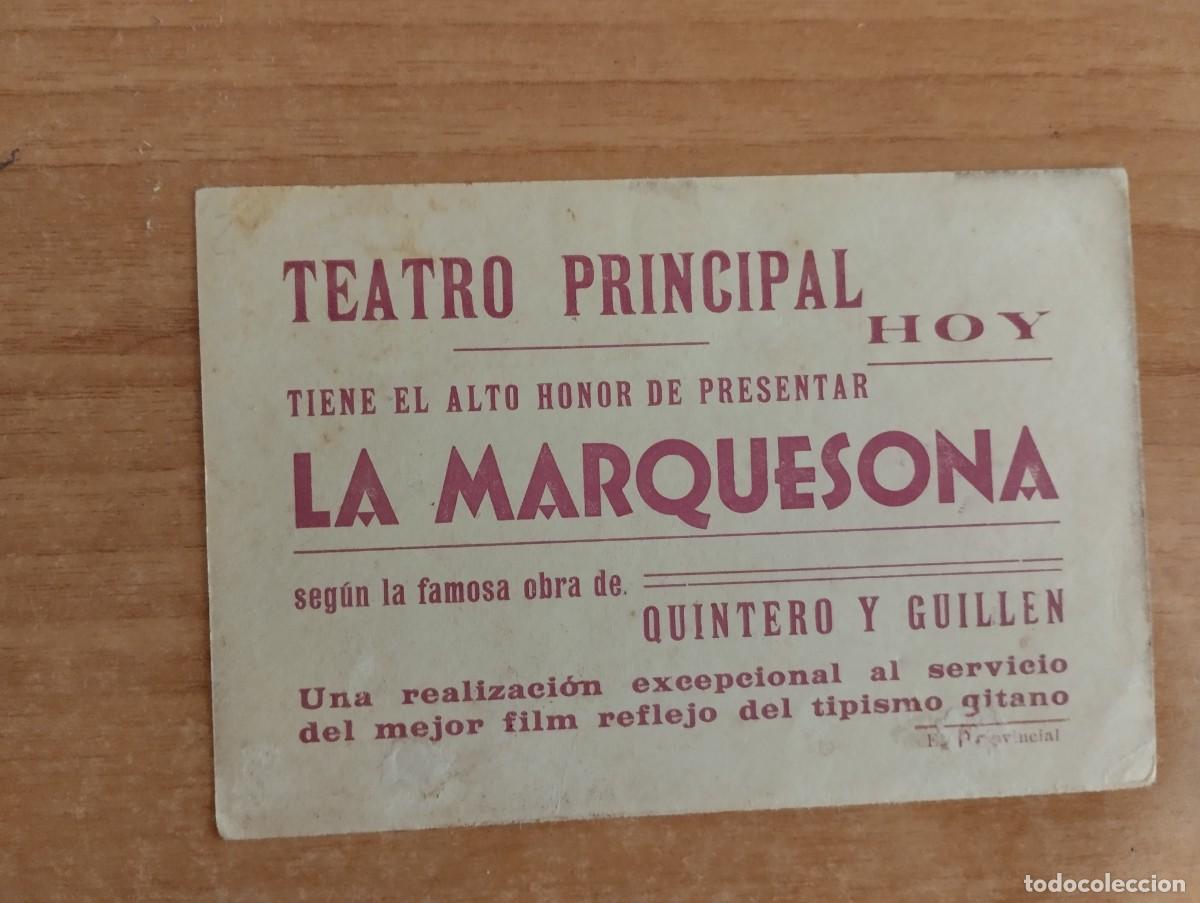 Cine: W-- PROGRAMA DE CINE -- -LA MARQUESONA - Foto 2