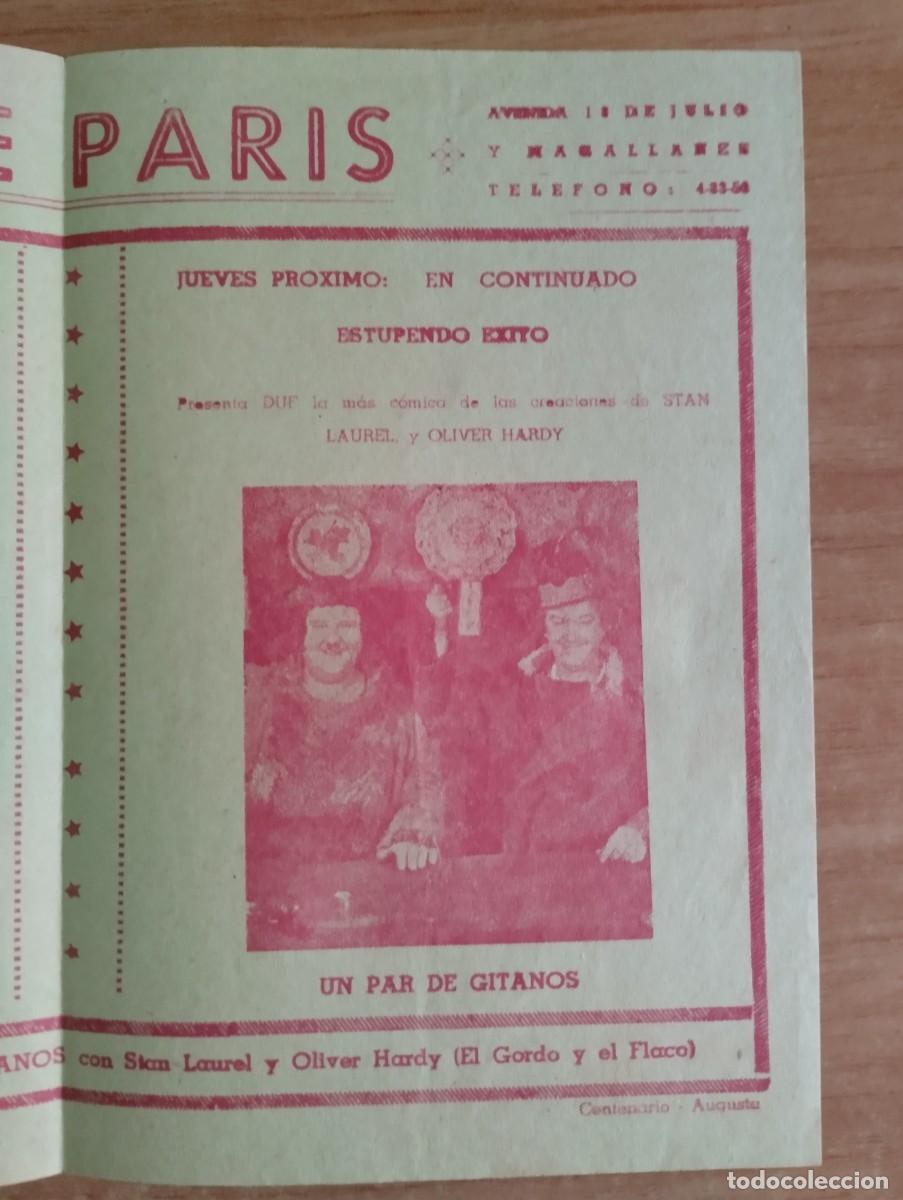 Cine: W-- PROGRAMA DE CINE SUDAMERICANO -UN PAR DE GITANOS - Foto 2