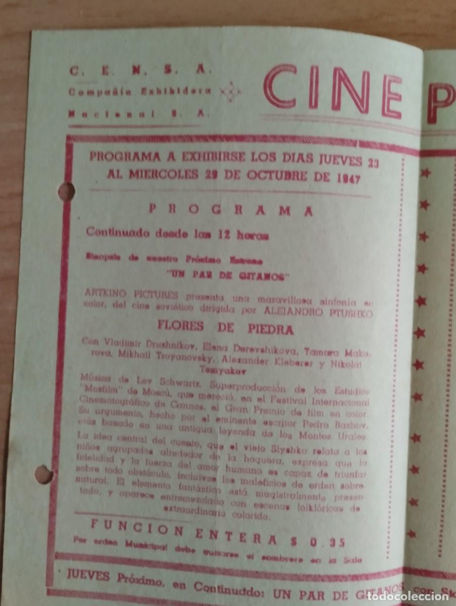 Cine: W-- PROGRAMA DE CINE SUDAMERICANO -UN PAR DE GITANOS - Foto 3