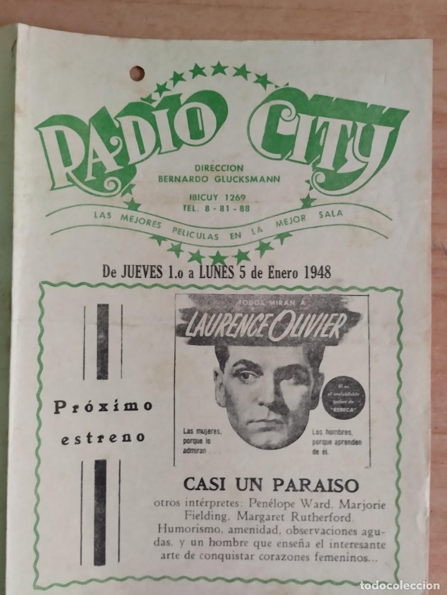 Kino: W-- PROGRAMA DE CINE URUGUAY -CASI UN PARAISO