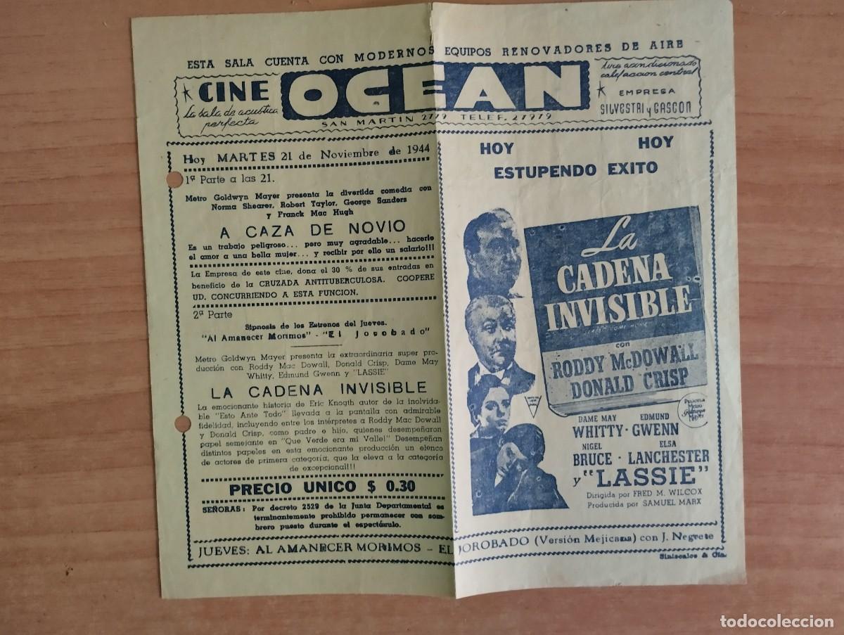 Kino: W-- PROGRAMA DE CINE SUDAMERICANO - LA CADENA INVISIBLE