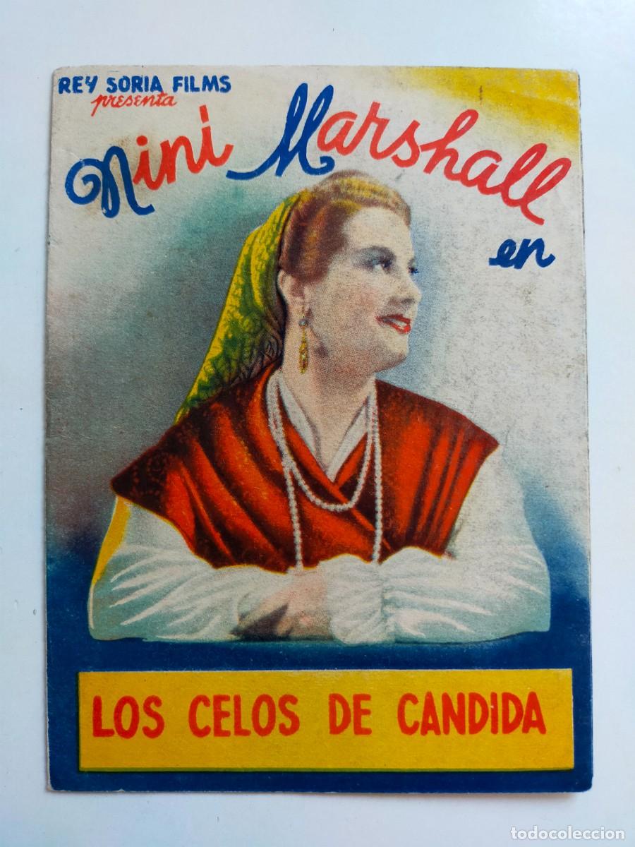 Cine: PROGRAMA DOBLE ORIG: LOS CELOS DE CANDIDA. Nini Marshall, Augusto Codec&aacute; - Sin cine impreso - Foto 1