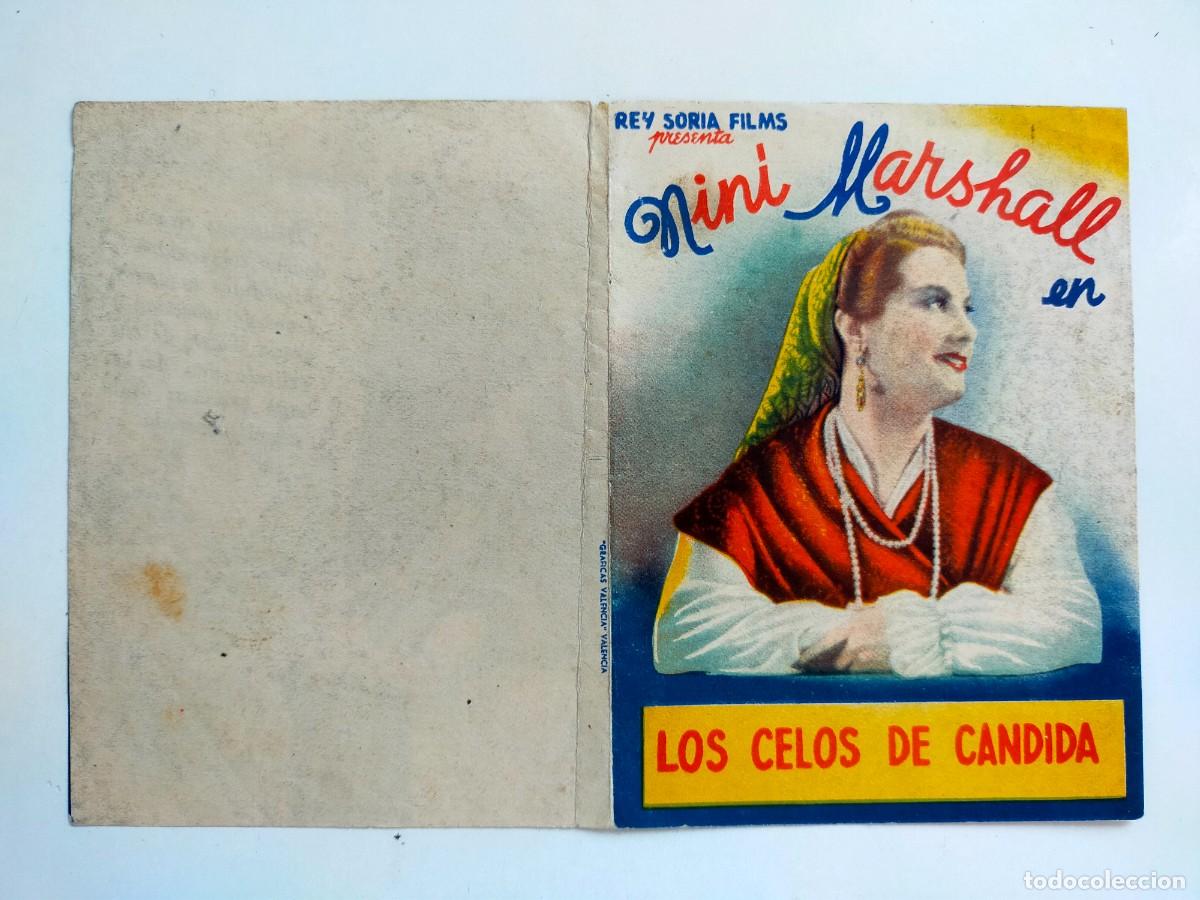 Cine: PROGRAMA DOBLE ORIG: LOS CELOS DE CANDIDA. Nini Marshall, Augusto Codec&aacute; - Sin cine impreso - Foto 3