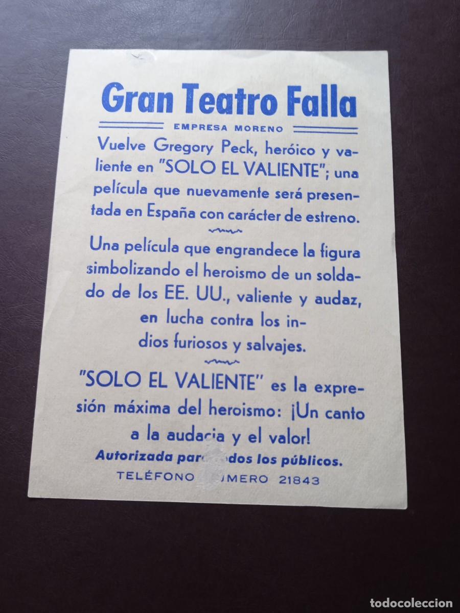 Cine: Solo el valiente con publicidad Gran Teatro Falla - Foto 2