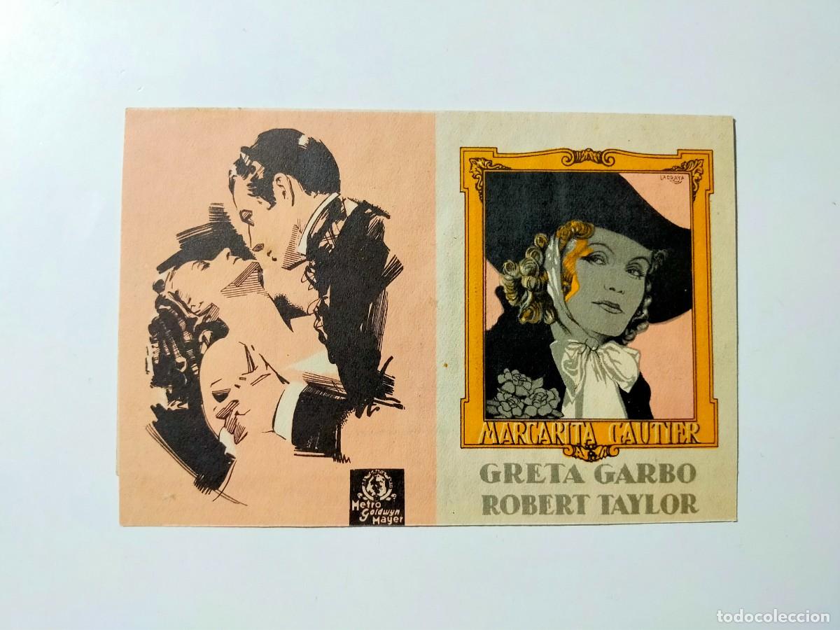 Cine: PROGRAMA DOBLE ORIG: MARGARITA GAUTIER. Greta Garbo, Robert Taylor - Teatro ESPA&Ntilde;A