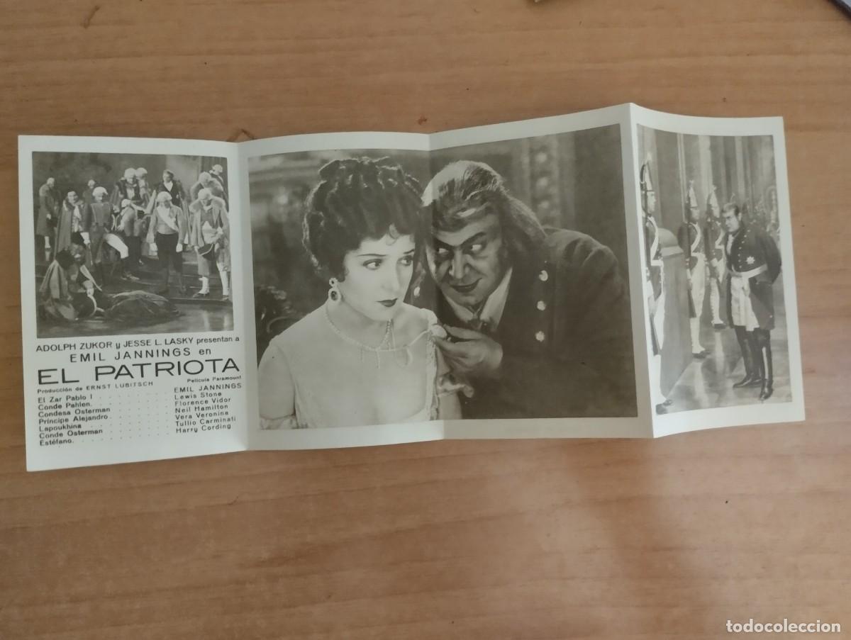 Cine: W-- PROGRAMA DE CINE - EL PATRIOTA - Foto 3