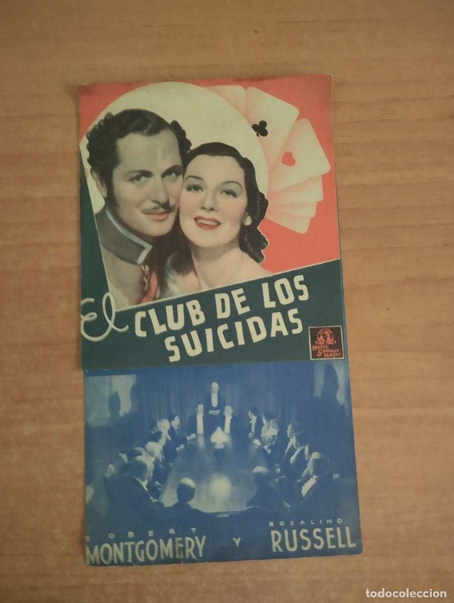 Cine: W-- PROGRAMA DE CINE - EL CLUB DE LOS SUICIDAS - Foto 1