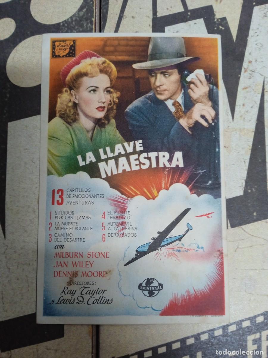 Cinema: La llave maestra con publicidad Sal&oacute;n Imperial