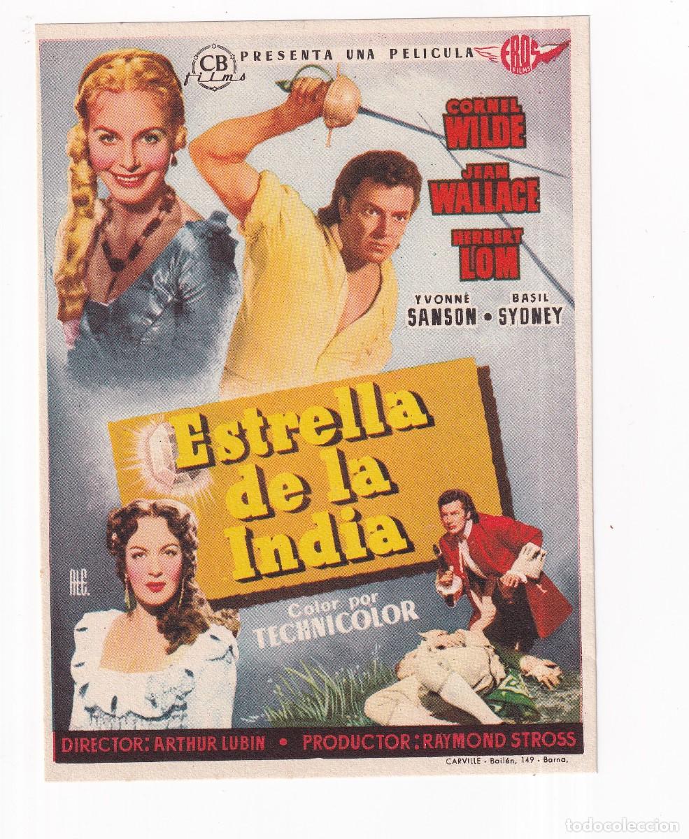 Cine: ESTRELLA DE LA INDIA .- CORNEL WILDEN - Foto 1