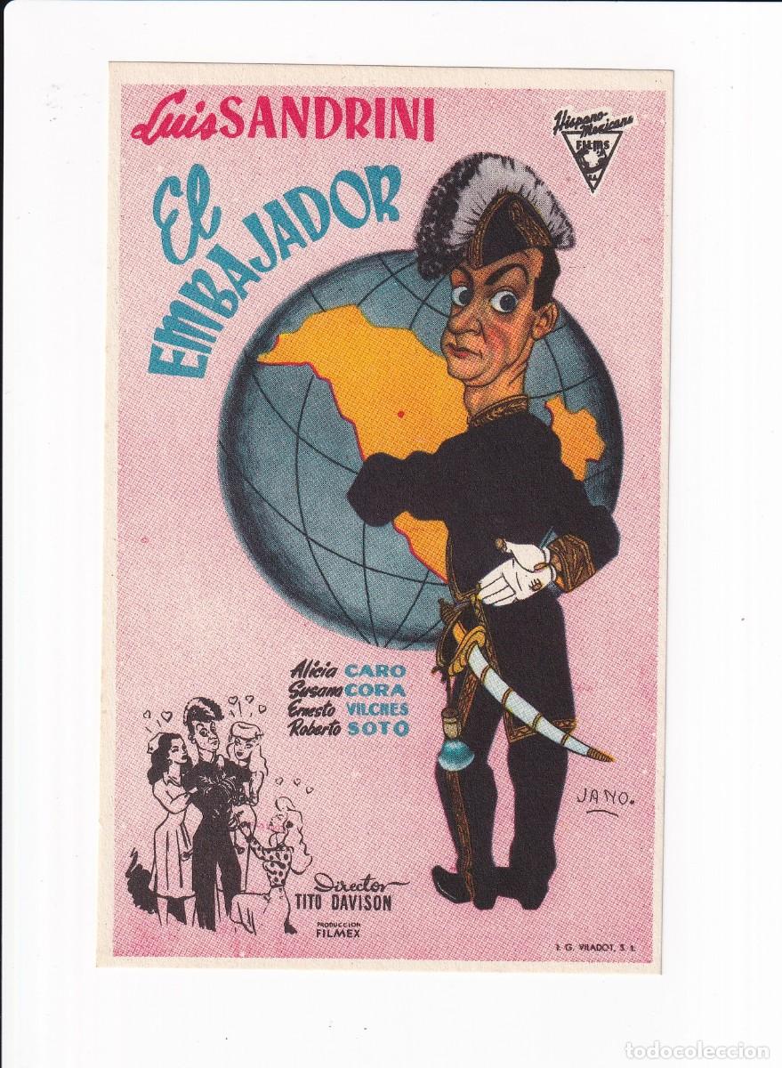 Cine: EL EMBAJADOR .- LUIS ANDRINI - Foto 1
