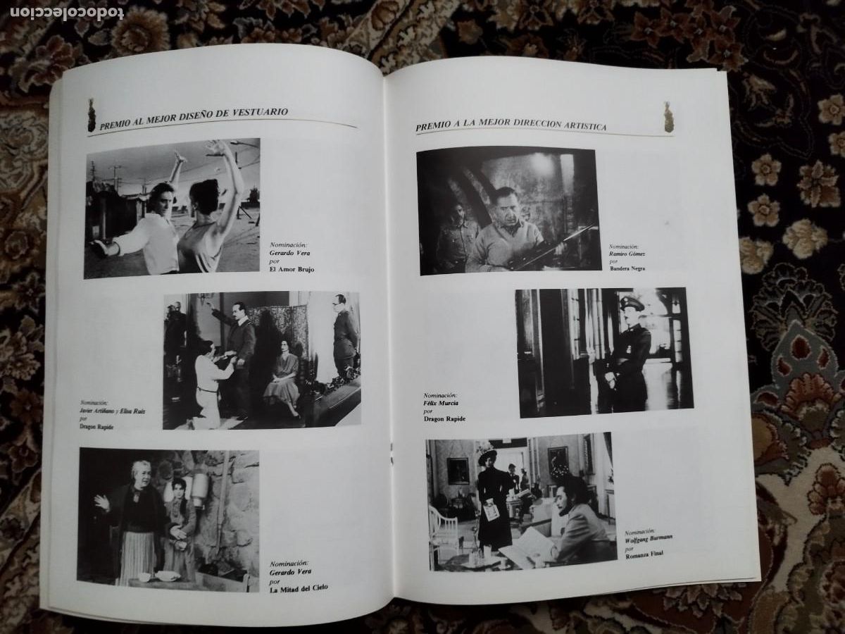 Cine: Primera Gala Goya Cine Espa&ntilde;ol Programa Mano - Foto 2