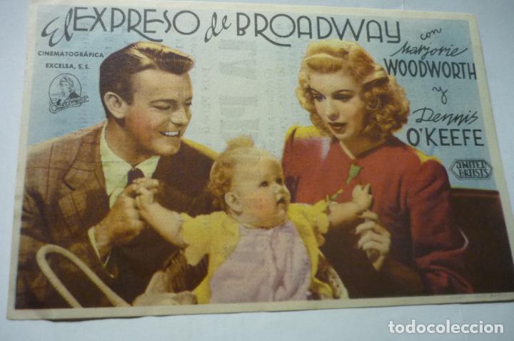 Cine: programa el expreso de broadway,.pub&ntilde;licidad bartrina reus - Foto 1