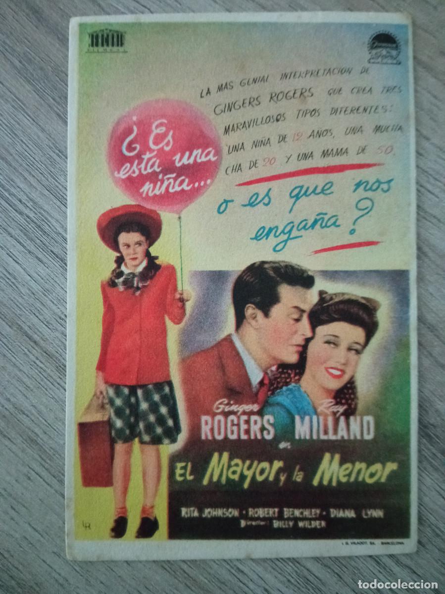 Cine: EL MAYOR Y LA MENOR, GINGER ROGERS - Foto 1