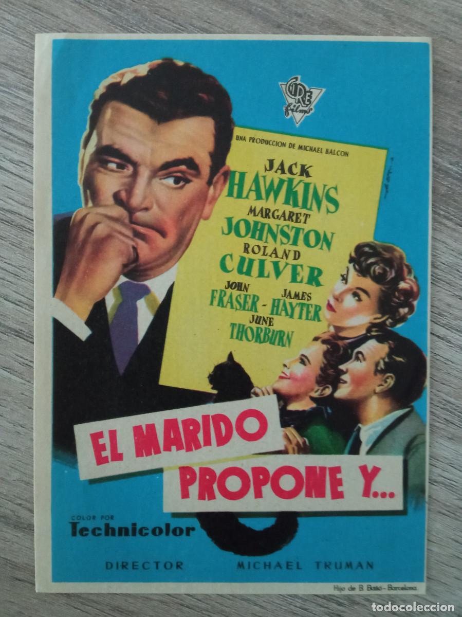 Cine: EL MARIDO PROPONE Y..., JACK HAWKINS - Foto 1