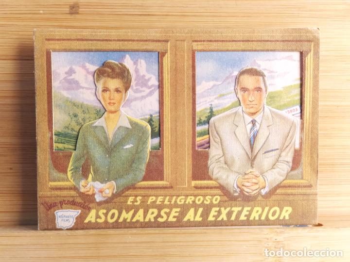 Cinema: ES PELIGROSO ASOMARSE AL EXTERIOR-PROGRAMA DE CINE TROQUELADO-VER FOTOS-(105.683)