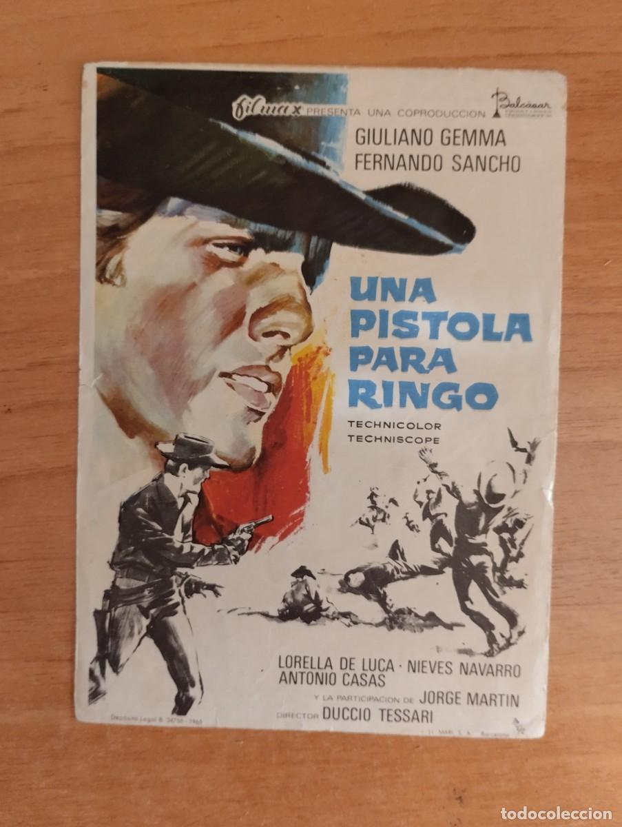 Cine: VERDE2-- PROGRAMA DE CINE -UNA PISTOLA PARA RINGO - Foto 1