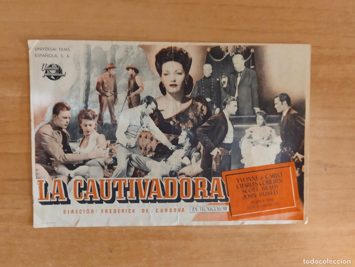 Cine: VERDE2-- PROGRAMA DE CINE ---LA CAUTIVADORA ct - Foto 1