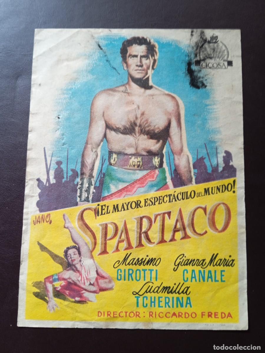 Kino: Spartaco con sello Sal&oacute;n P&eacute;rez Utiel