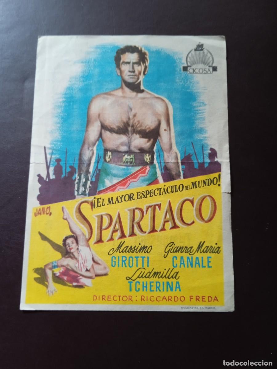 Kino: Spartaco con publicidad Ideal Cinema