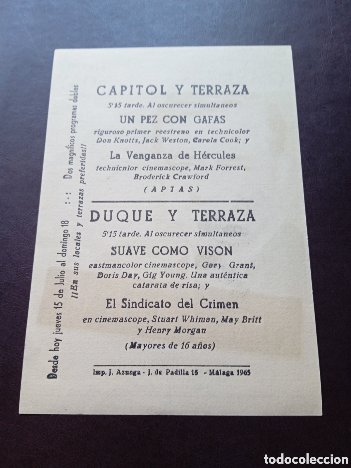 Cine: Suave como vis&oacute;n con Publicidad Cine Duque M&aacute;laga - Foto 2